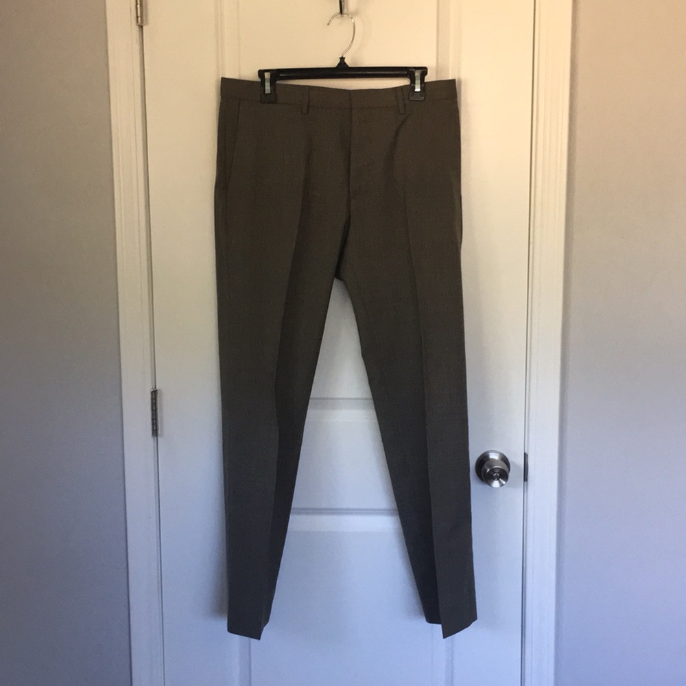 Banana Republic men’s houndstooth wool trouser